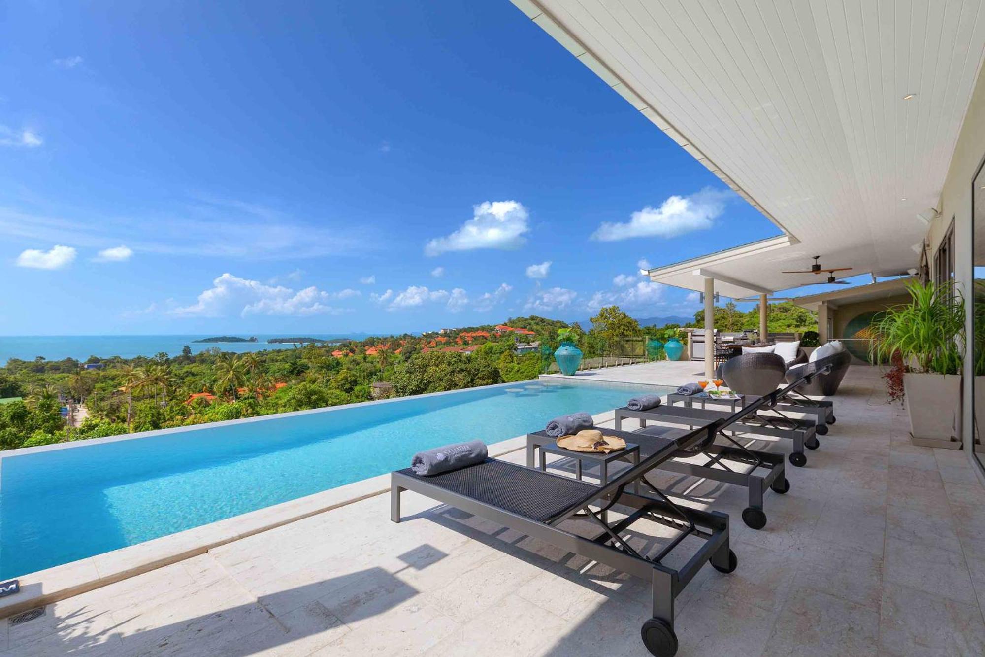 Sunset Estates - Samui Luxury Villas Choeng Mon 外观 照片