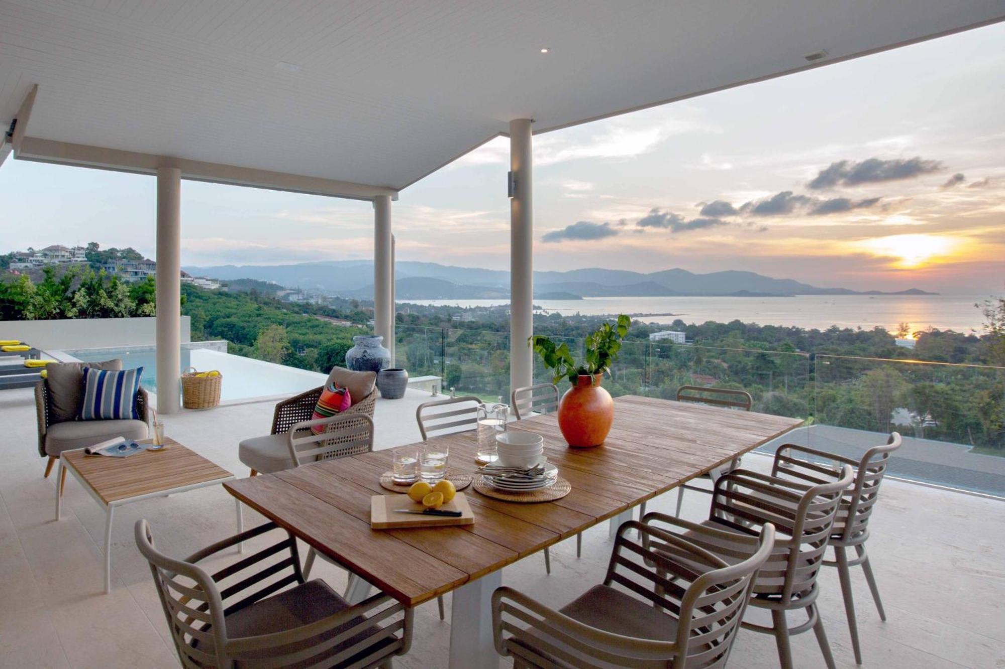 Sunset Estates - Samui Luxury Villas Choeng Mon 外观 照片