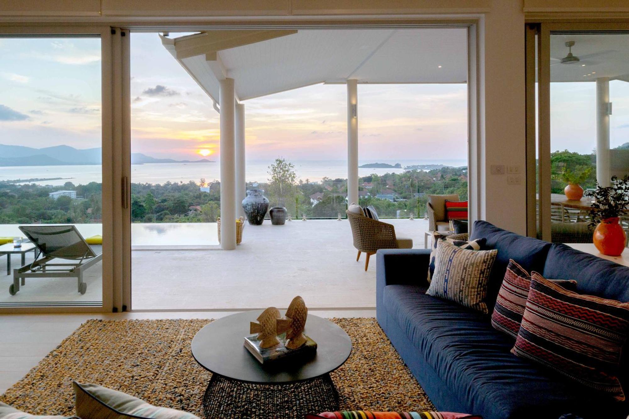 Sunset Estates - Samui Luxury Villas Choeng Mon 外观 照片