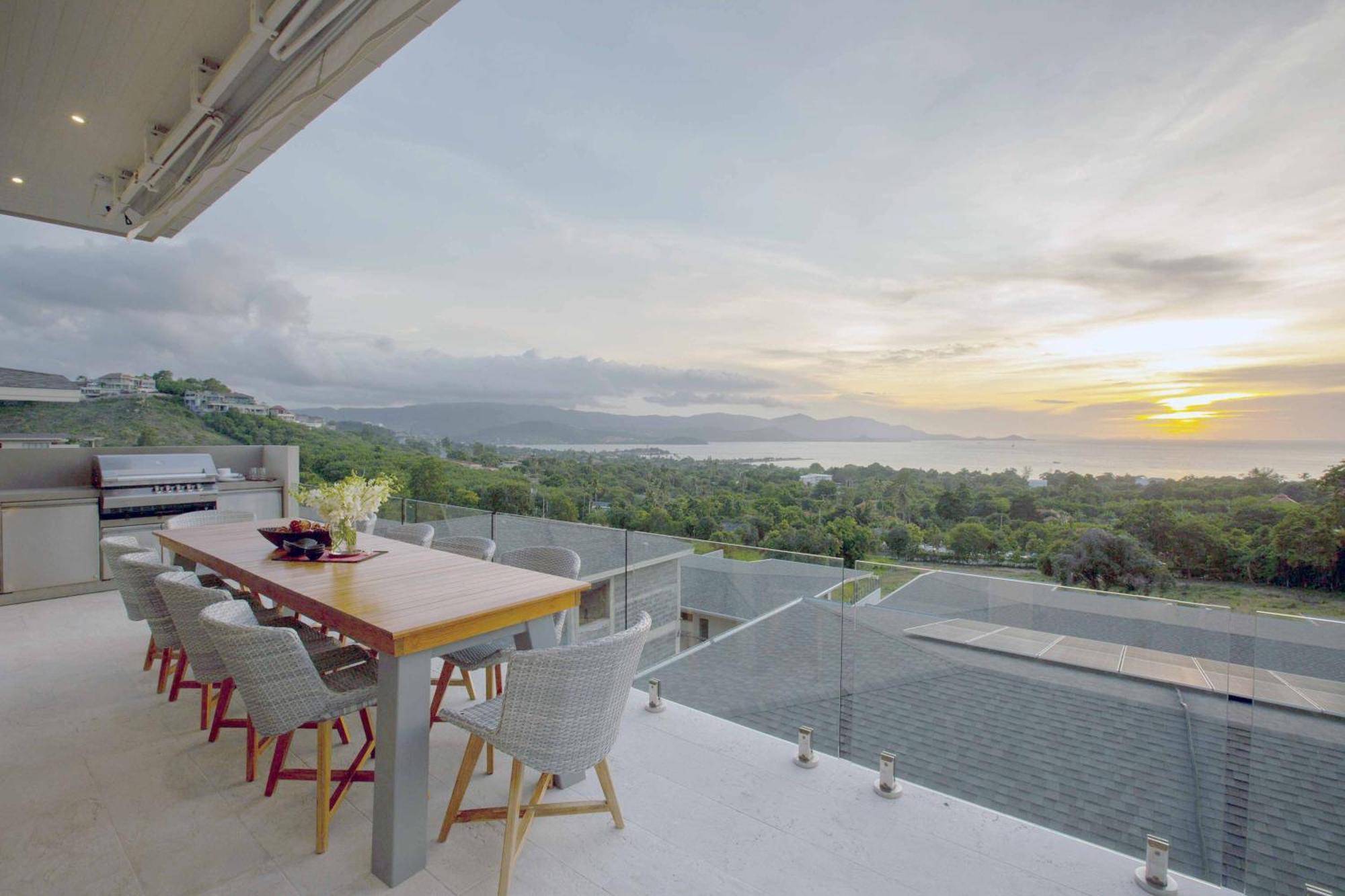 Sunset Estates - Samui Luxury Villas Choeng Mon 外观 照片