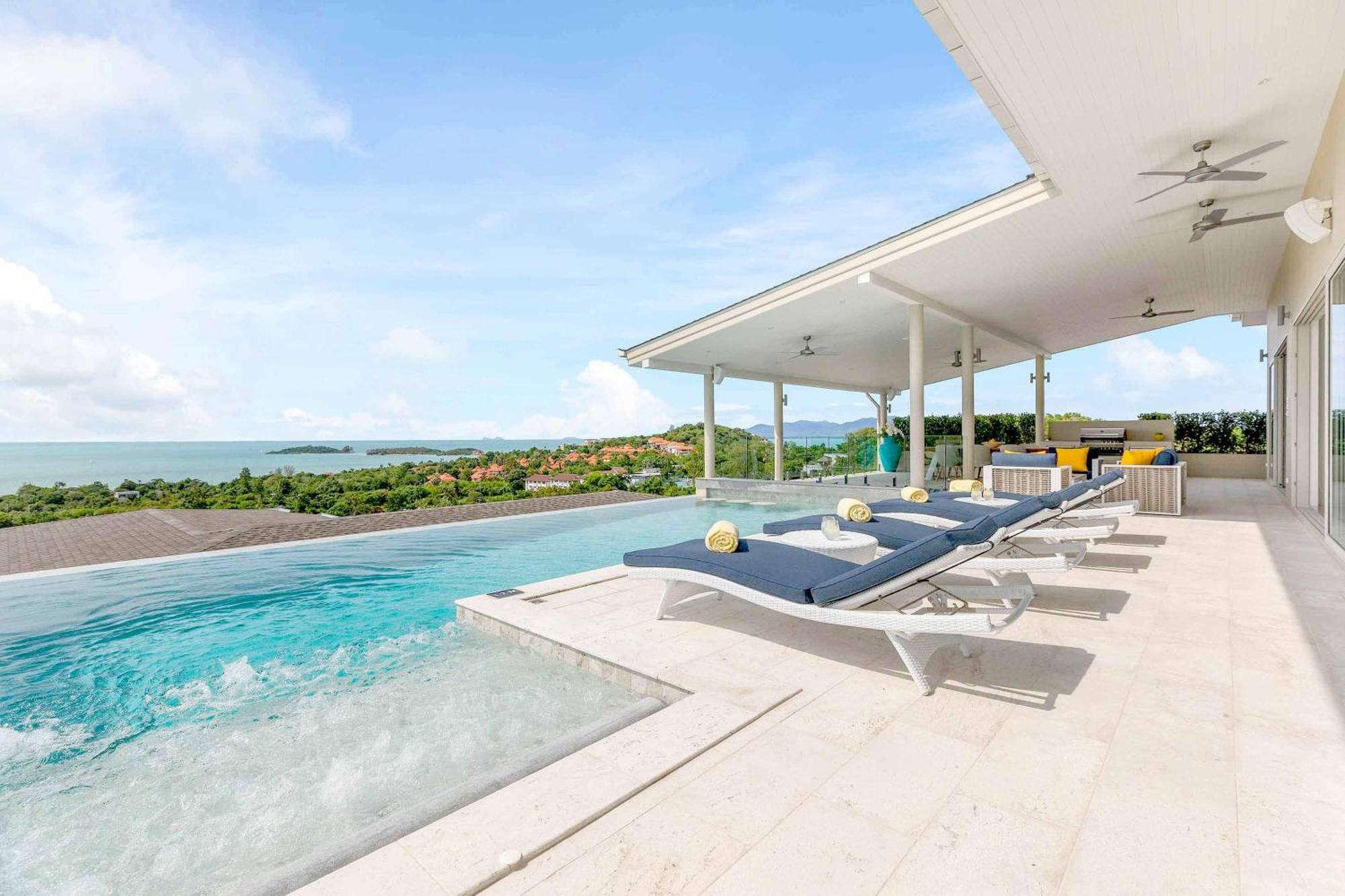 Sunset Estates - Samui Luxury Villas Choeng Mon 外观 照片