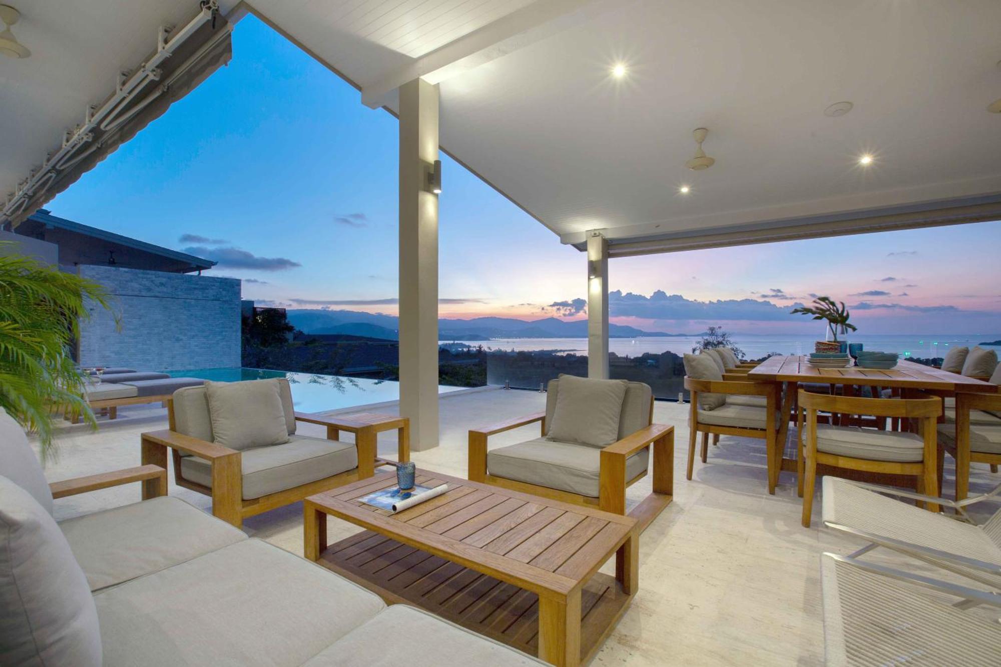 Sunset Estates - Samui Luxury Villas Choeng Mon 外观 照片